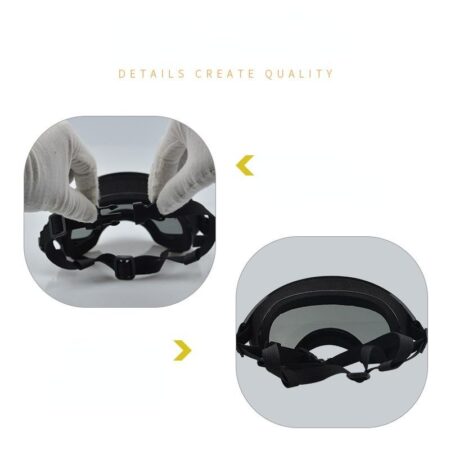 Dog Goggles - Dog Sunglasses Glasses - Dog Ski Goggles with UV Protection - Gentlepuppy.com