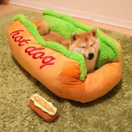Hot Dog Pet Bed Kennel Mat